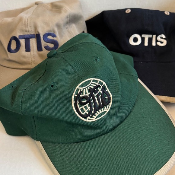Otis Elevator Company Hat Lot 3 OSFM Multicolor Embroidered Workwear - Picture 2 of 16